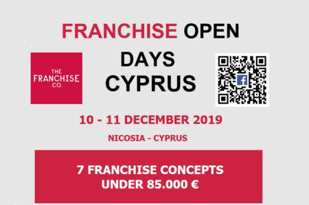 Cyprus Open Days – 7 Franchise Concepts μέχρι 85.000 €