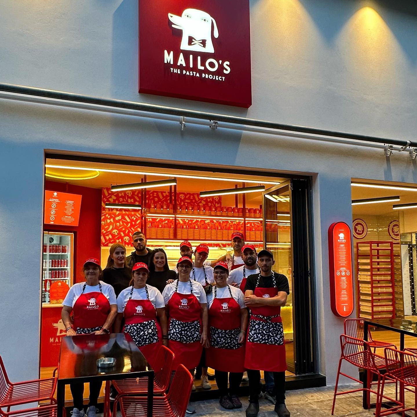 Ακόμα τρία νέα καταστήματα Mailo’s The Pasta Project!