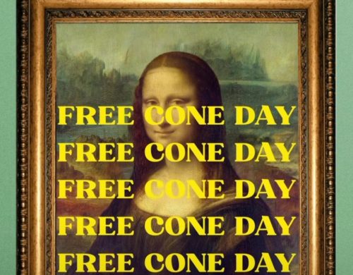 Free Cone Day από το Mona Lisa!